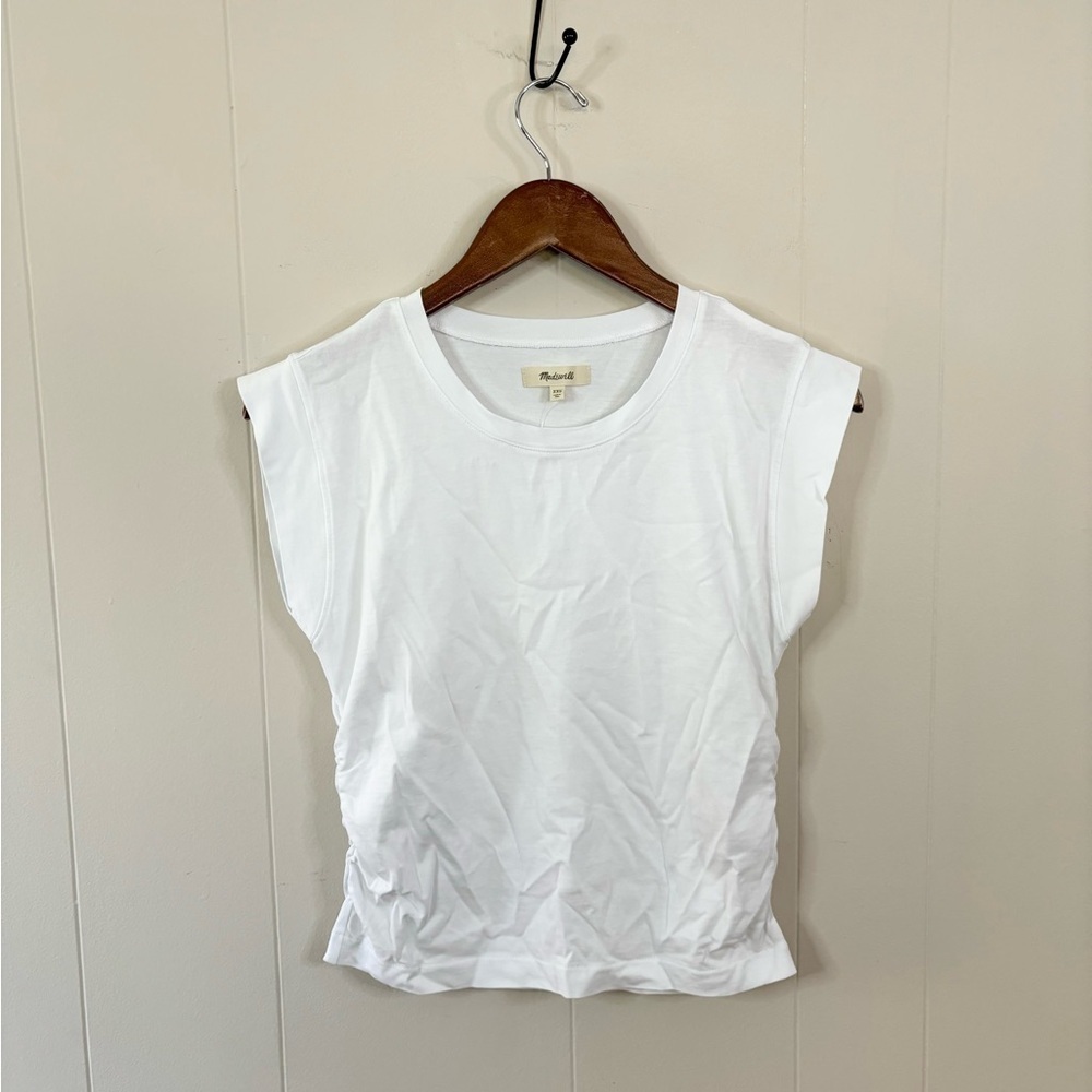 Madewell White Muscle Tee - Picture 4 of 7